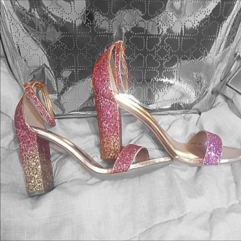 Sequin heels